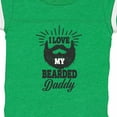 thumbnail image 4 of Inktastic I Love My Bearded Daddy Boys or Girls Baby Bodysuit, 4 of 5