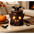 thumbnail image 5 of Hand-Sculpted Halloween Mini Lanterns, Tea Light Holder,Halloween Candle Holder, Rustic Fall Decor, Cute Spooky Table Decor for Tiered Tray Home Mantel Party,E, 5 of 5