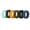 #8, variant on Silicone Wedding Ring for Men: 6 Pack 8mm Width Breathable Air Grooves Silicone Rubber Wedding Engagement Bands Valentine's Day Christmas Gift, Size 11 - Exercise and Fitness