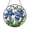 Acrylic 3.5 Inch, variant on Floral Iris Butterfly Stained Glass Suncatcher, Refined Nature Inspired Window Decor Accent for Home Interiors