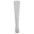 thumbnail image 2 of Unique Bargains Women's Glitter Point Toe Stiletto Heels Over The Knee High Boots, 2 of 8