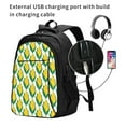 thumbnail image 2 of Honeii Corn Cob for Travel Laptop Backpack, Business Laptops Backpack with USB Charging Port, College High School Computer Bag for Men Women, 2 of 7