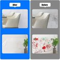 thumbnail image 4 of HUGFEGWE Electrostatic Absorption Wall Protective Film - Waterproof Wall Protection Film - Wall Electro Static Protective Film - Self-Adhesive Wall Protection Film (17.7 * 196.8inch) AZ824-29073, 4 of 7