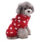 thumbnail image 1 of 1 Uds. Ropa roja para perros, suéter con copos de nieve de Navidad, ropa para mascotas de Halloween, suéter, 1 of 5