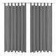 thumbnail image 1 of Cortina de Tirantes Aquila Ana Victoria C8075 Gris, 1 of 4