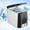 White, variant on Jacenvly New 4Th of July Decorations Car Refrigerator Refrigerator for Car Car Refrigerator Freezer 12V Car Refrigerator 6L Portable Car Refrigerator Portable Freezer Dc12V