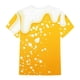 thumbnail image 5 of Camisetas de Manga Corta para las Mujeres Impresas Cuello Redondo Camiseta Casual, Camisetas Casuales de Mujer, 5 of 5