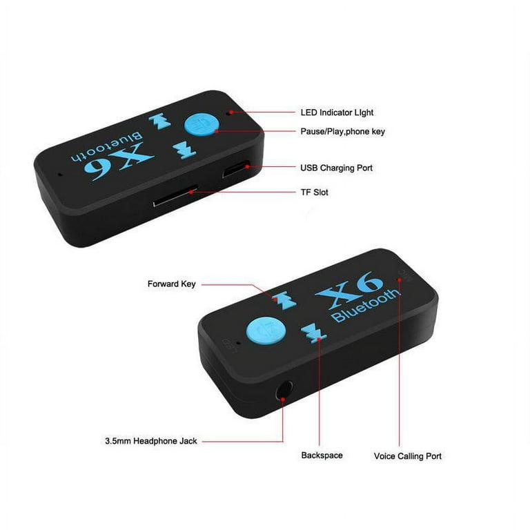 Adaptador Bluetooth Audio +SD X6 Guatemala