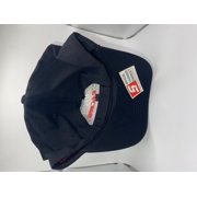 Snap-on Tools Heavyweight Brushed Cotton 6 Panel Structured Hook and Loop Closure Racing Cap, Black