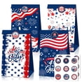thumbnail image 2 of AZXY Patriotic Party Supplies,Independence Day Party,Red White and Blue 4th of July Party Decor for Memorial Day Fourth Of July, 2 of 8