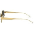 thumbnail image 3 of Michael Kors MONTE CARLO MK 1161 Metal Womens Oval Sunglasses Yellow Gold 56mm Adult, 3 of 3