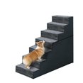 thumbnail image 1 of Escalera para perros Casusv de 31" con 7 peldaños, funda lavable antideslizante, 1 of 7