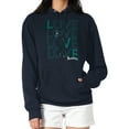 thumbnail image 4 of Women's G-III 4Her by Carl Banks  Navy Seattle Mariners Love Graphic Fleece Hoodie, 4 of 5