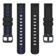 thumbnail image 5 of Bandas de repuesto compatibles con Samsung Galaxy Watch5 pulseras de silicona suave de doble color correa de muñeca ajustable para mujeres y hombres, 5 of 7