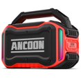 thumbnail image 1 of Altavoz Bluetooth ANCOON 80W Peak Power IPX6 impermeable rojo, 1 of 7