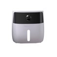 thumbnail image 1 of Caja organizadora de pañuelos de papel, soporte para teléfono, caja de plástico impermeable para servilletas de baño, contenedor de montaje Almacenamiento y organización del hogar Negro+Blanco Bewildely HA065530-02B, 1 of 6