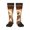 3 Black, variant on Xecao Cartoon Cooking Cat Print Compression Socks for Both Men And Women for Running, Travel, Flight, Nurse
