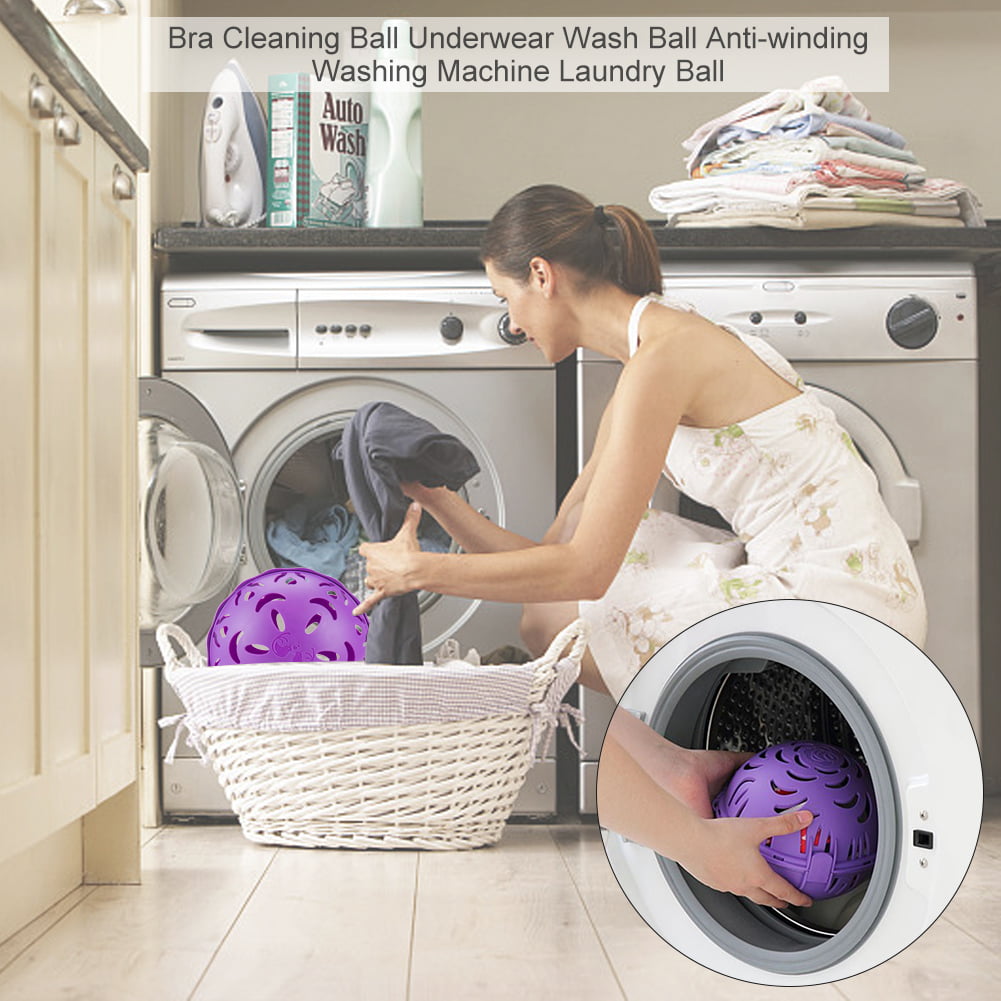 anti-winding washing ball washing machine bra G0D6 underwear ball Details about  / Bra