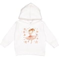 thumbnail image 2 of Inktastic Ballerina Girl in Pink Toddler Hoodie, 2 of 4