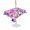Purple/Pink, variant on Outdoor Tablecloth with Umbrella Hole for Patio/Picnic/Party/Camping, Farmhouse Flowers Waterproof Table Cloth Square Cover Washable, Spring Watercolor Purple Pink Floral (60"x 60")