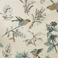thumbnail image 3 of Quincy Printed Cotton Shower Curtain Khaki 72x72", 3 of 5