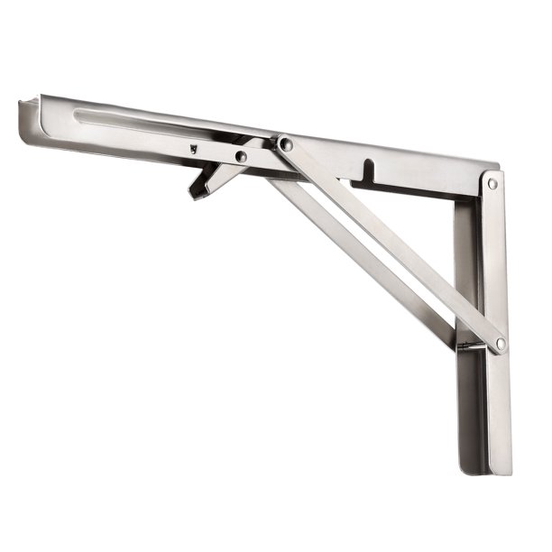 Folding Bracket 12 inch 300mm for Shelf Table Desk Wall Mounted Support