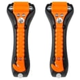 thumbnail image 4 of Lifehammer Brand Car Safety Hammer, the Original Emergency Escape and Rescue Tool with Seatbelt Cutter, Made in the Netherlands, Glow Orange (Pack of 2), 4 of 18