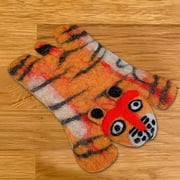 Home Decor Cute Animal Wool Felts Cup Cushion, Cartoon-like Desktop Decorations, Placemats, Heat Pads