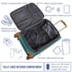 thumbnail image 3 of Bolsa de mano Steve Madden Harlo, azul turquesa, 20 pulgadas con ruleta, 3 of 7