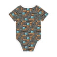 thumbnail image 5 of Balery Industrial Transportation Pattern Baby Climbing Clothes Infant Bodysuit Cute Infant Bodysuit Baby Romper-9M, 5 of 7