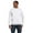 White, variant on Hanes P1607 Adult 7.8 Oz. Ecosmart 50/50 Fleece Crew