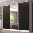 thumbnail image 2 of Ropero Closet Madesa Royale 3 Puertas 1 Espejo B/N, 2 of 5