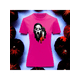 thumbnail image 1 of Playera Blusa De Halloween Fantasma Dia De Muertos Color Fucsia Talla Grande Marca Emil SaEs, 1 of 4