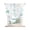 Light Green, variant on Blue Coastal Tie Up Curtains for Kitchen Windows,Adjustable Rod Pocket Valance 45 Inch Short, Nautical Summer Beach Coral Sea Turtle Window Treatment Balloon Roman Blind Shade, 52" x 45"