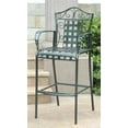 thumbnail image 3 of Bistro Set International Caravan 608287 a la altura de una barra, color verde, 3 unidades, 3 of 4