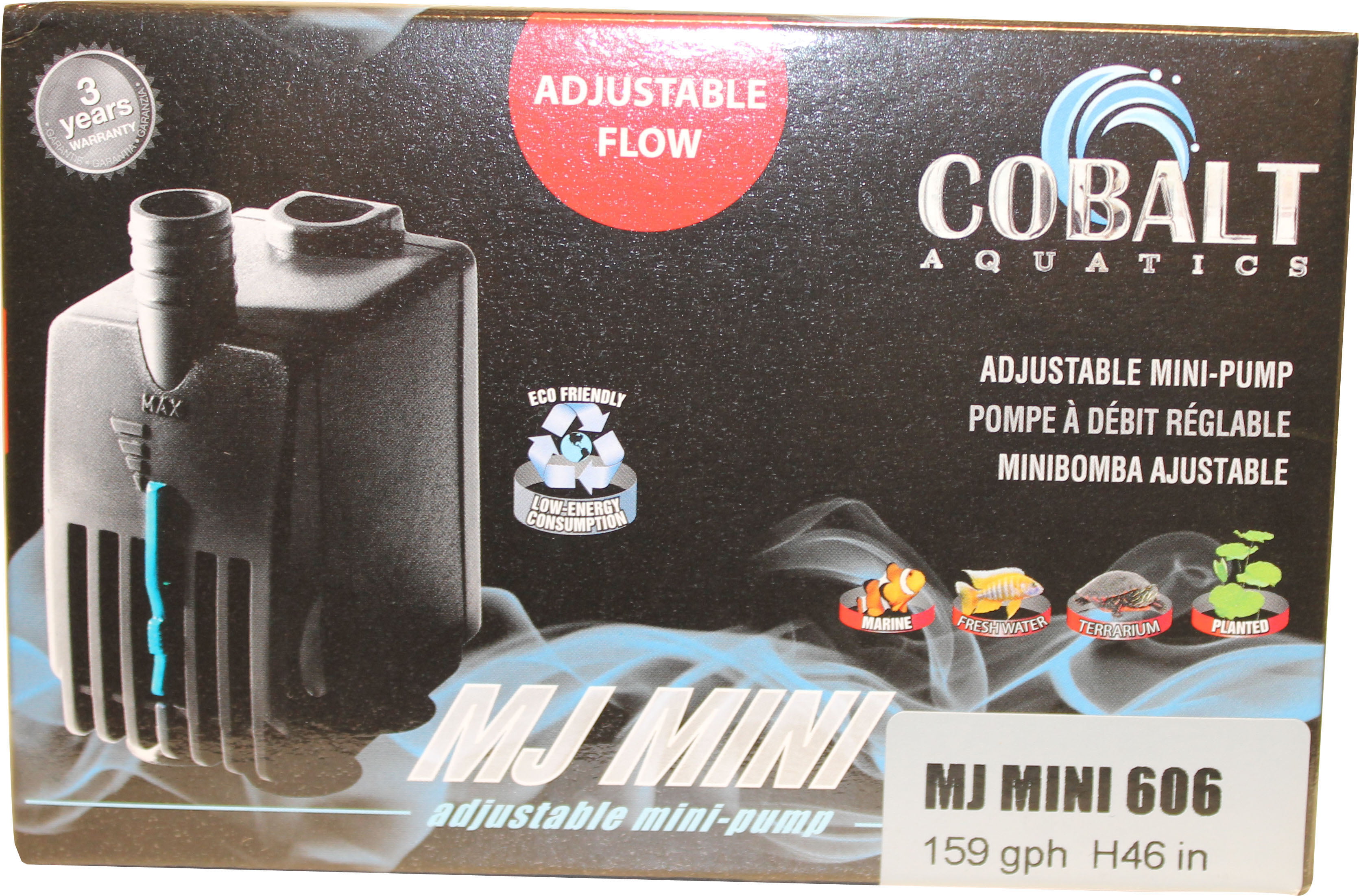 Cobalt Aquatics Mini MJ 606 Water Pump 159gph