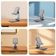 thumbnail image 3 of TABLZONE 2pcs Desk Phone Stand Compact Adjustable For Watching Videos And Multitasking, 3 of 8