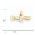 thumbnail image 2 of 10k Daughter Charm, 2 of 3