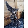 thumbnail image 5 of Ebros 45" Tall Grand Saint Michael The Archangel Slaying Satan Lucifer Statue, 5 of 6