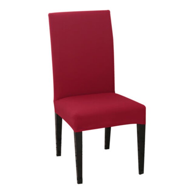 CAROOTU Stretch Chair Cover Universal Solid Color Washable Durable Removable Simple Suit