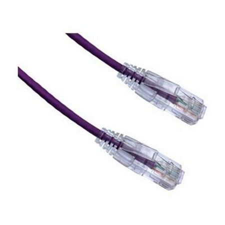 UPC: 0841280147326 | Axiom 5FT CAT6 BENDnFLEX Ultra-Thin Snagless Patch Cable 550mhz (Purple)