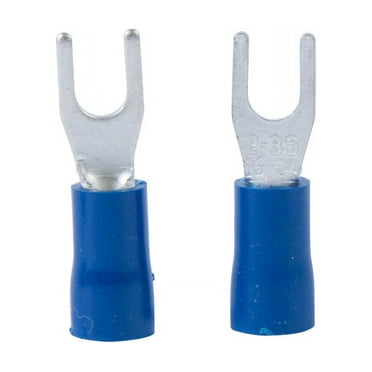Gardner Bender 3001719 16-14 AWG Spade Terminal, Blue - Pack of 10