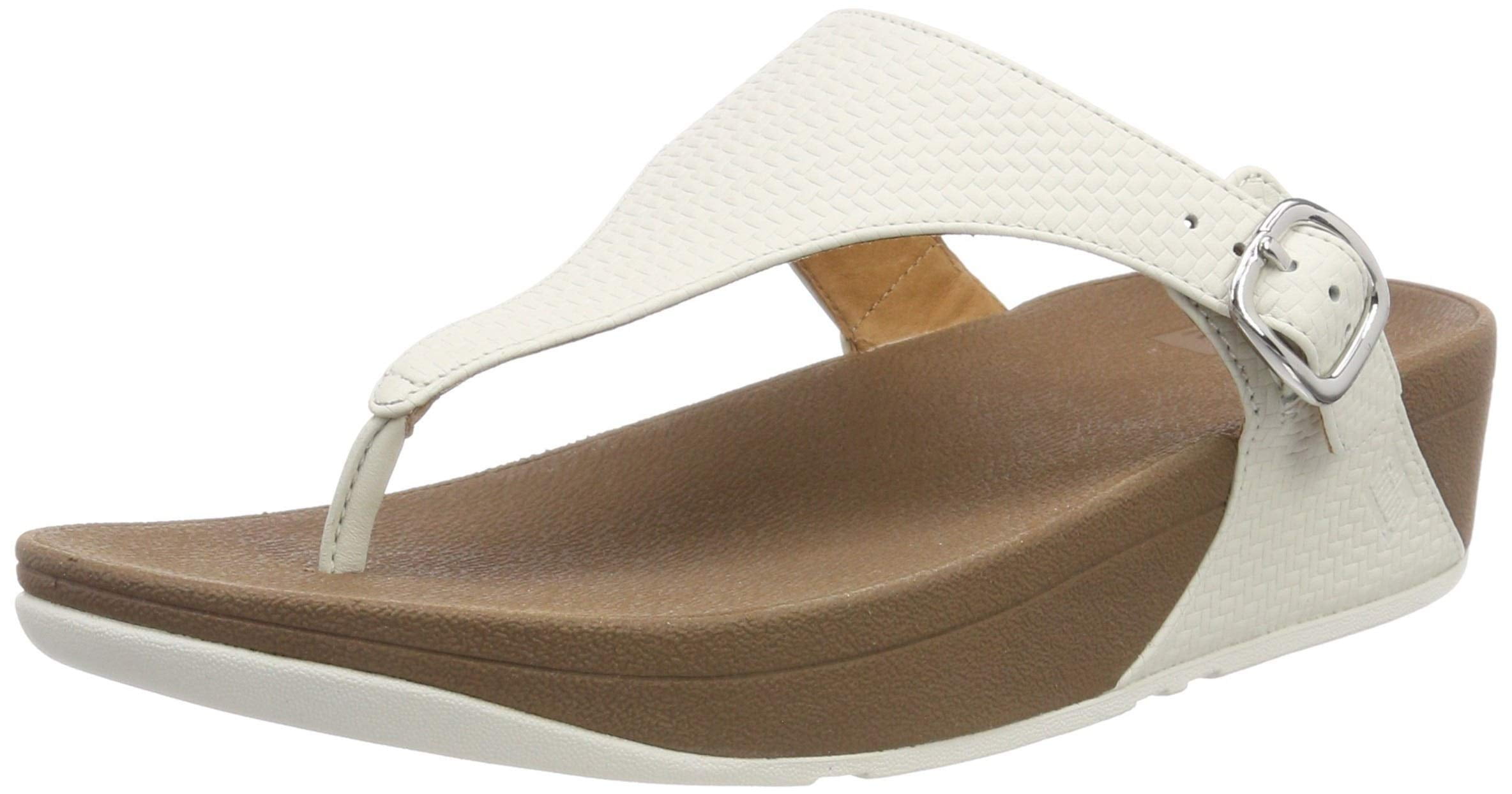white fitflop sandals