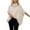 AW1-White, variant on GBSYEWXS Sweaters For Women Navy High Neck Long Sleeve Solid Color Warm Pullover Sweater