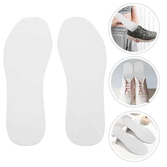 PTOOTP Comfortable Beige Insoles for Hiking and Daily Wear, Fiber Material, 1 Pair Foot Support Inserts