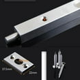 thumbnail image 4 of GUOOL 6" Stainless Steel Gate Door Spring Flush Latch Bolt Sliding Lock _Copper 6inch Copper, 4 of 9
