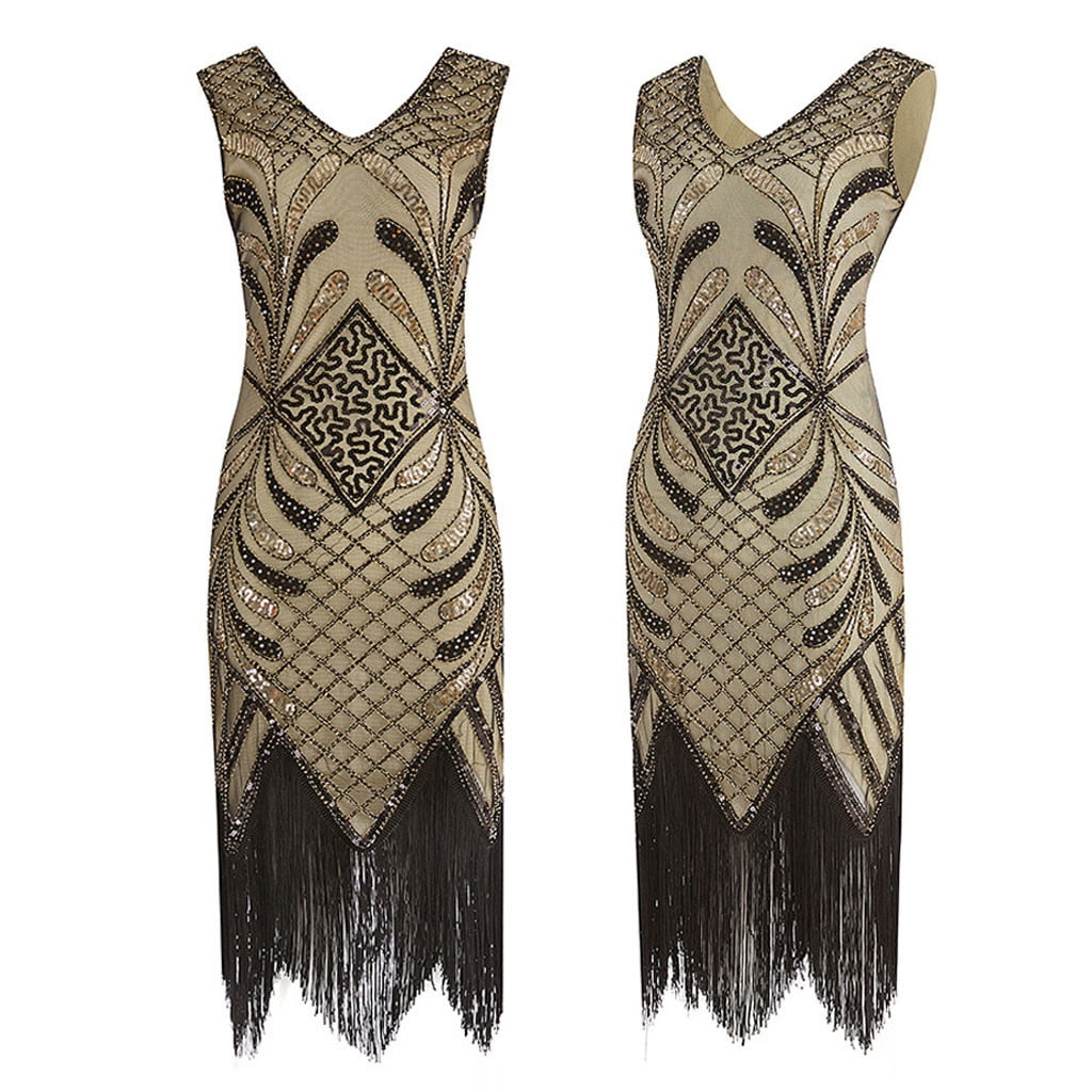 vintage 1920s flapper dress