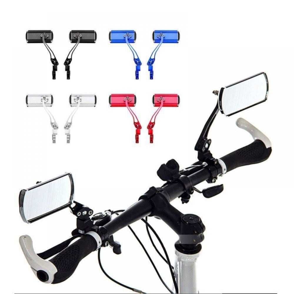 1 Pair Bike Mirror Bicycle E-Bikes Handlebar Rear View Mirror Safety Gear