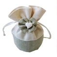 thumbnail image 3 of WORGEOUS 5-Pack Burlap Drawstring Bags, Rustic Candy Pouches for Handmade Storage, Wedding Favors, Party Supplies, and Packaging, 3 of 8