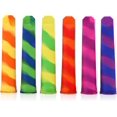thumbnail image 2 of Molde De Paleta De Silicona Molde De Paleta De Colores Juego De 6 Moldes De Helado Para Bebés Y Niños - Juego De 6 Rojo Verde Cocina, Decoración y Otros, 2 of 5